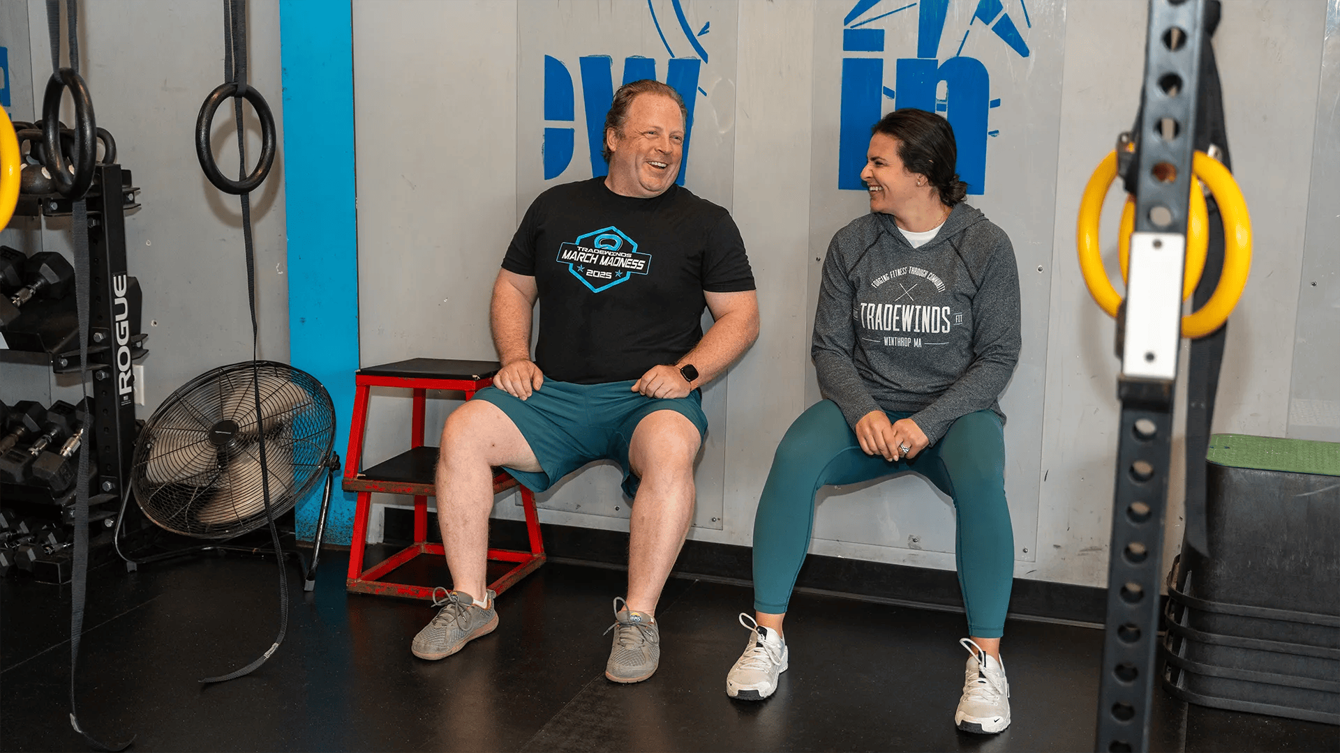 people training together at Tradewinds Fitness
